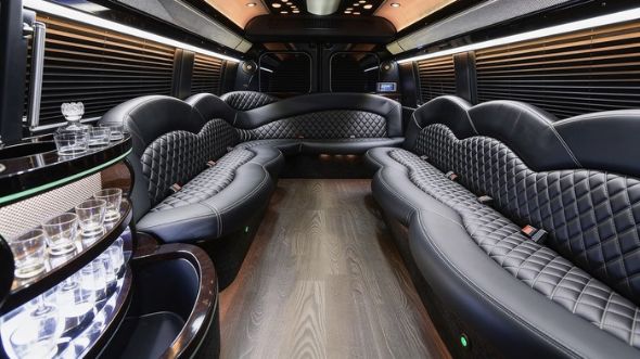 sprinter limousine inside indianapolis